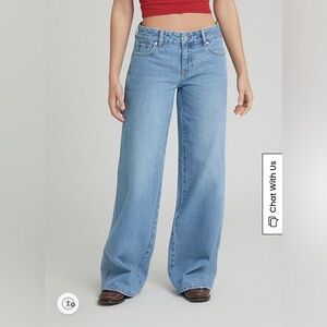 pacsun casey low rise baggy jeans